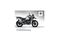 BMW R1250 GS ADVENTURE - Navod na pouzivanie SK 2019